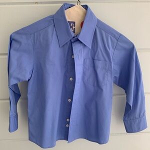 Chaps Light Blue Kids Button Down Shirt